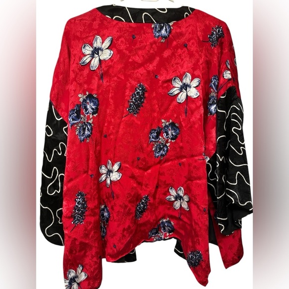 NWT Topshop Jacquard Floral Kimono Jacket Size US 10 - Picture 2 of 7